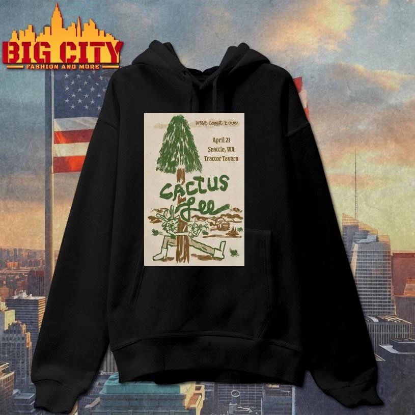 Cactus Lee 4-21-2026 Seattle WA Poster Shirt