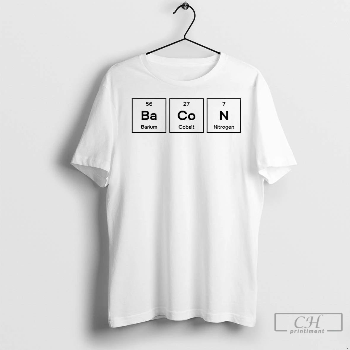 Classic Barium Cobalt Nitrogen Periodic Table Elements Chemistry