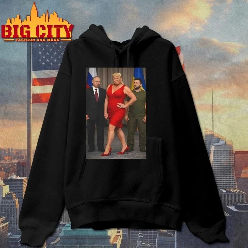 Funny Trump Wear A Dress Meme Shirt