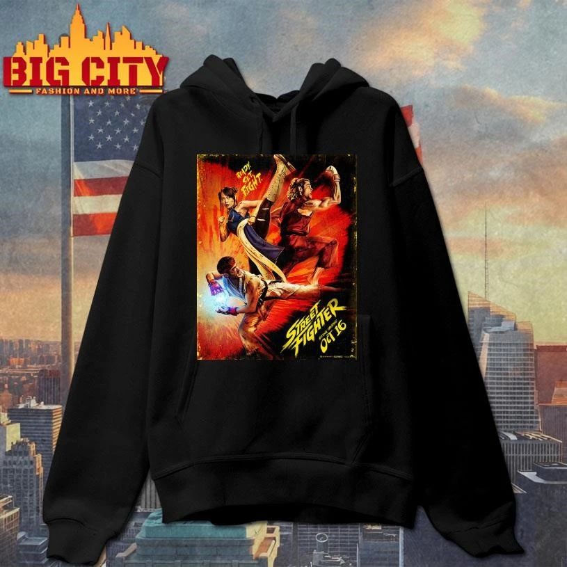 Street Fighter Movie 2026 Ready Set Fight In Theaters October 16 2026 Poster Shirt