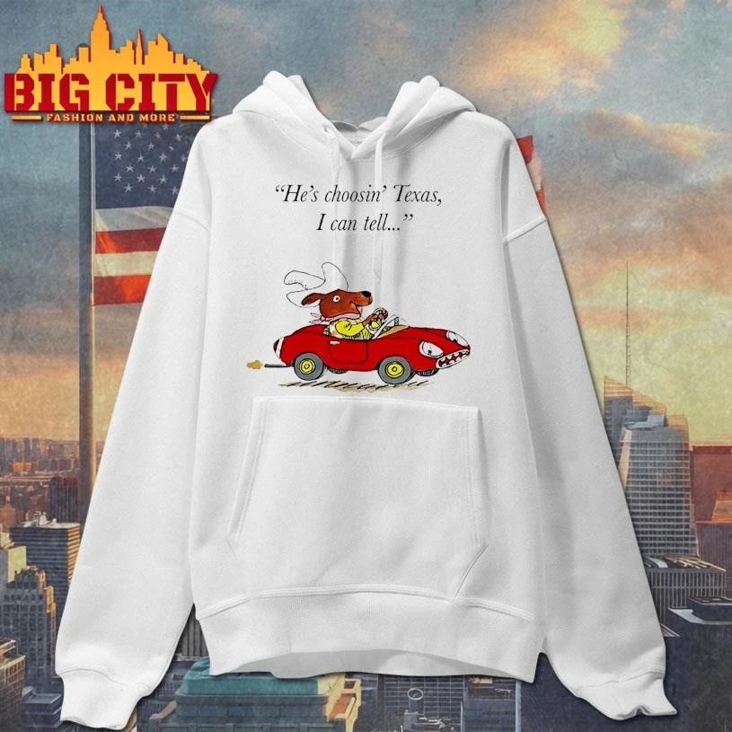 Richard Scarry Dingo Hes Choosin Texas I Call Tell Shirt