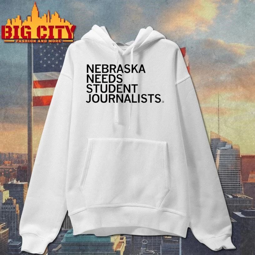 Nebraska Needs Student Journalists Text Shirt