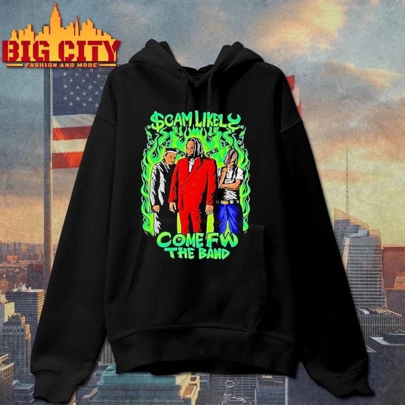 Cam Likely Come Fw The Band Green Graphic Shirt