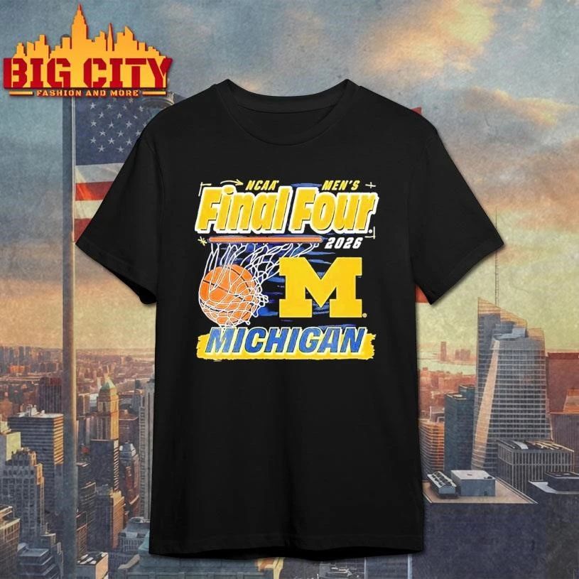 Michigan Wolverines Hockey 2026 NCAA Men’s Frozen Four Shirt