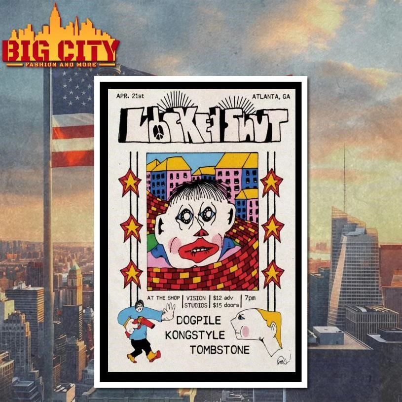 LOCKED SHUT Atlanta GA Tour On Apr 21 2026 Poster Shirt