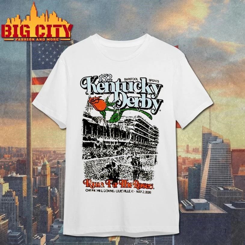 Kentucky Derby x Barstool Sports Run for the Roses 2026 Shirt