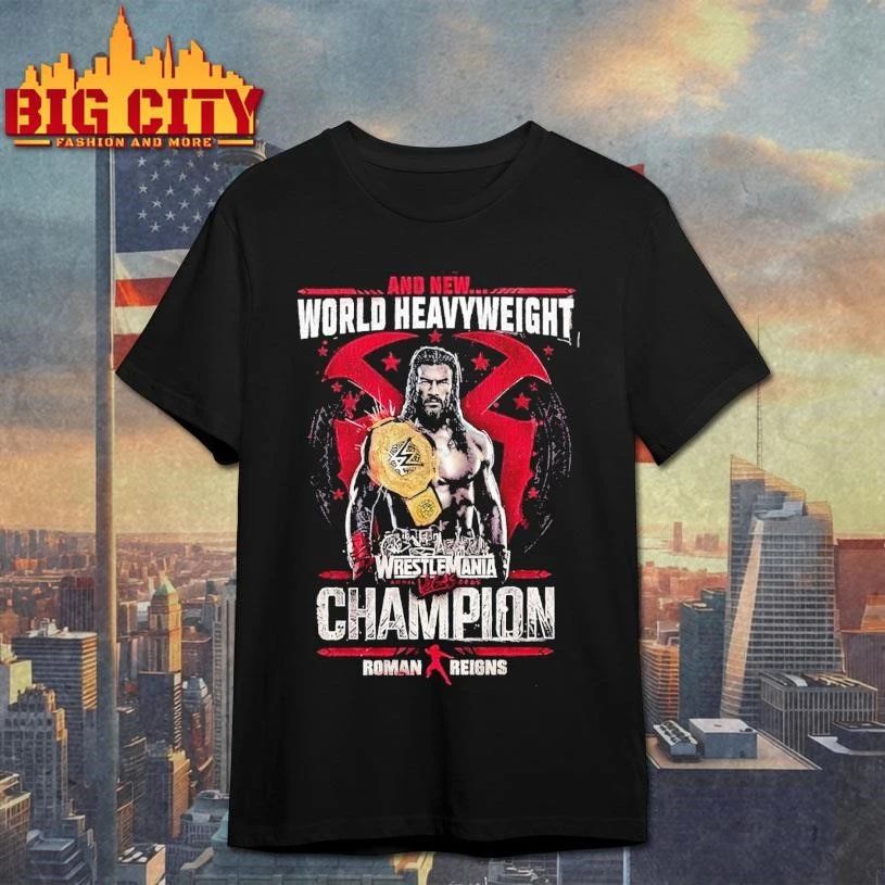 Roman Reigns WrestleMania Las Vegas World Heavyweight Champion Shirt