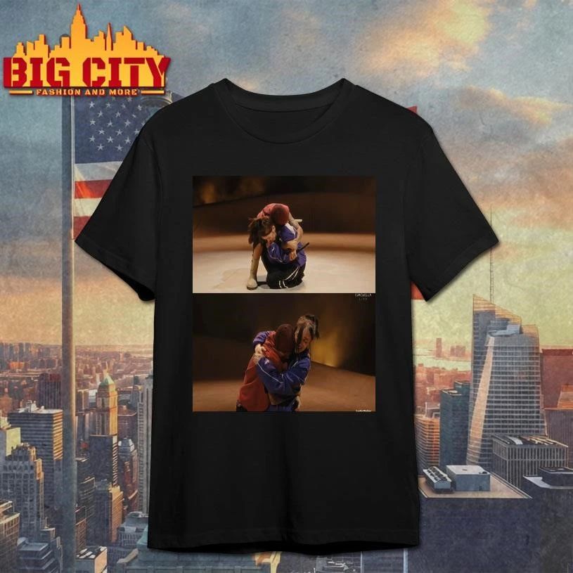 Justin Bieber and Billie Eilish During One Less Lonely Girl At Coachella Weekend Two 2026 Poster Shirt