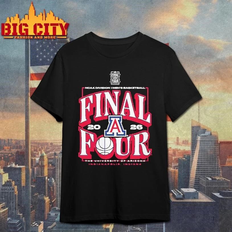 Arizona Wildcats Women’s 2026 NCAA Men’s Basketball Tournament March Madness Final Four College Shirt