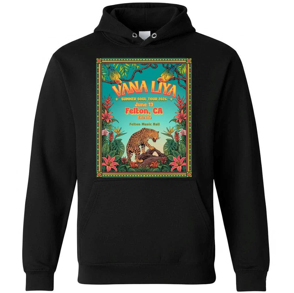 Vana Liya Summer Soul Tour 2026 Poster Shirt