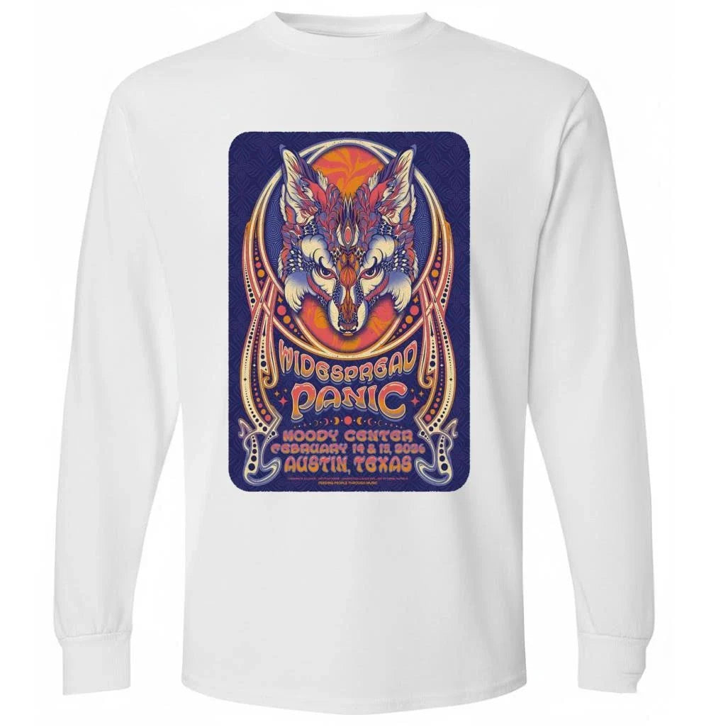 Widespread Panic At Moody Center On Feb 14-15 2026 Poster Shirt
