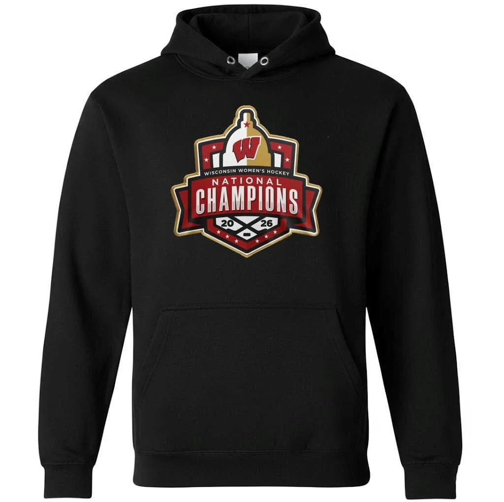 Wisconsin Badgers Ice Hockey 2026 NCAA National Champions Shirt