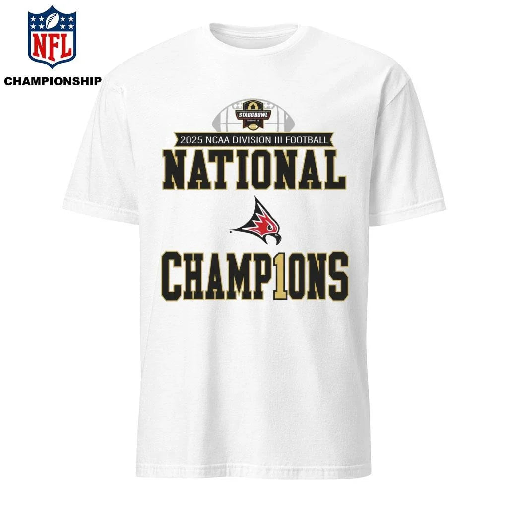 Wisconsin-River Falls Falcons 2025 National Champions Shirt