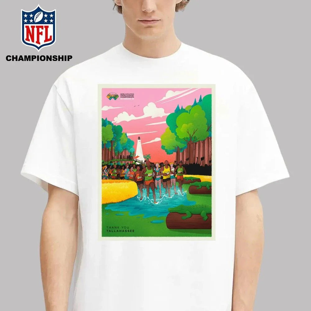 World Athletics Tallahassee 2026 Thank You Event Artwork Shirt