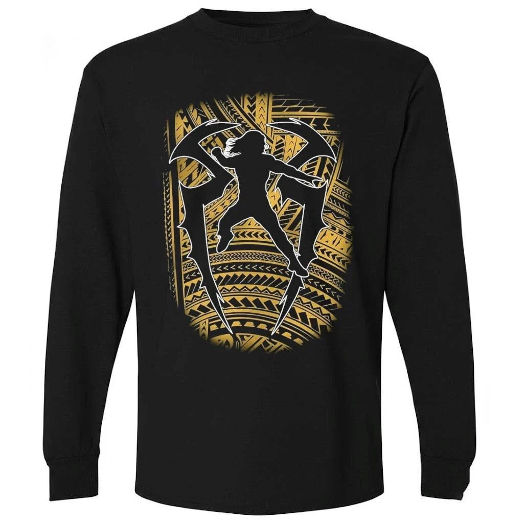 Youth White Roman Reigns Tribal Logo Shirt